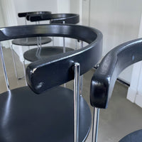 4er Set Klappstühle 'Soley', V. Hardarson für Kusch &amp; Co, 80er