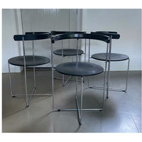 4er Set Klappstühle 'Soley', V. Hardarson für Kusch &amp; Co, 80er