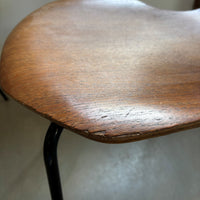 Set of 5 ‘Hammer’ chairs, design Arne Jacobsen for Fritz Hansen, Denmark, 1969
