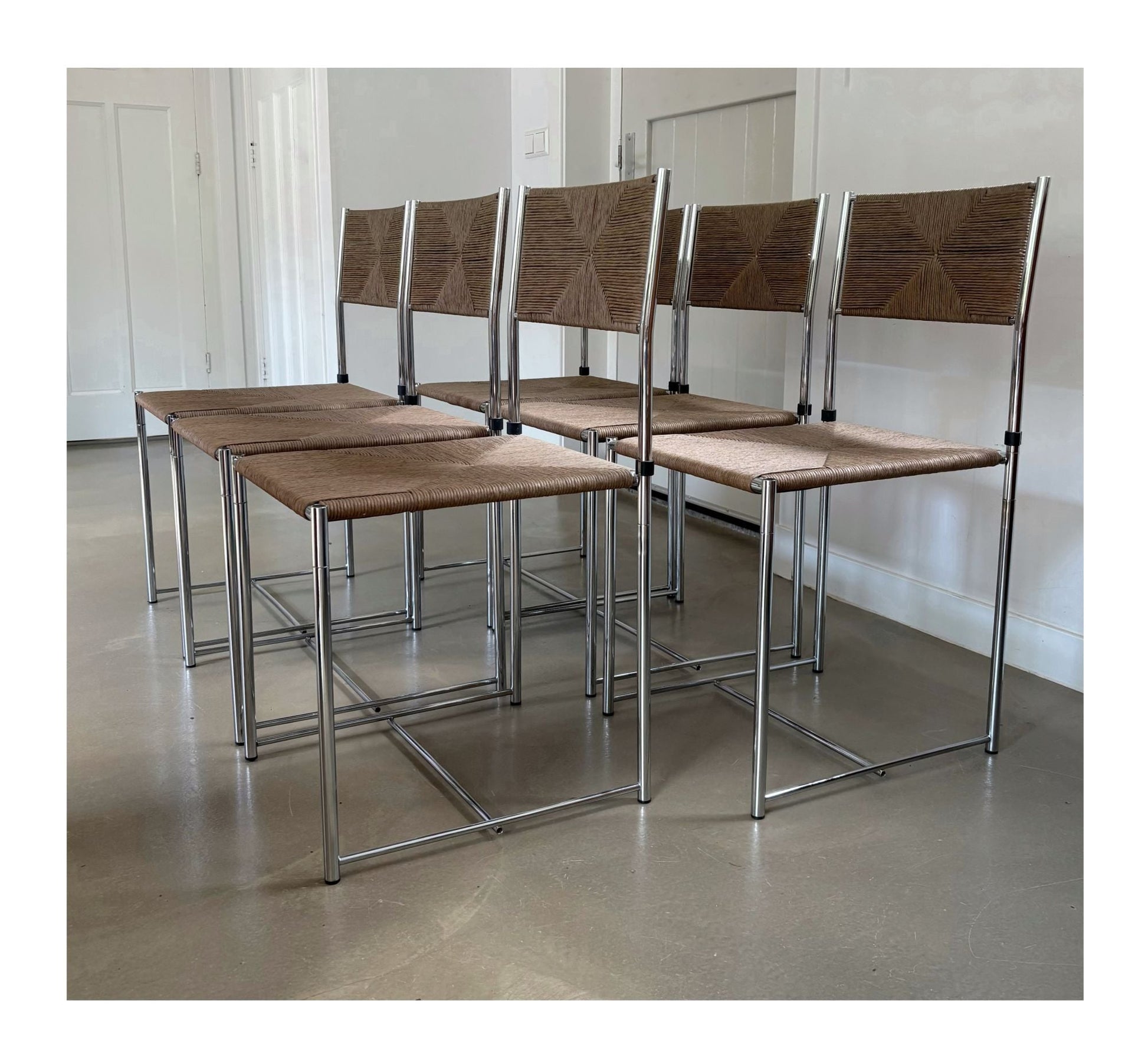 Set of 6 ‘Paludis’ chairs, Giandomenico Belotti for Alias, Italy, 1980s - Collectors - Net.Work