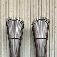 Set französischer skulpturaler Kobe-Stehlampen