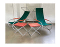 Set of midcentury 'Lido' sun lounge chairs, design Battista and Gino Giudici - COLLECTORS RDAM