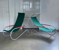 Set of midcentury 'Lido' sun lounge chairs, design Battista and Gino Giudici - COLLECTORS RDAM