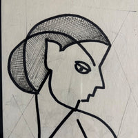 Zwei Kunstwerke von Siep van den Berg, Nachkriegskonstruktivismus, Niederlande, 1955