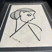 Zwei Kunstwerke von Siep van den Berg, Nachkriegskonstruktivismus, Niederlande, 1955
