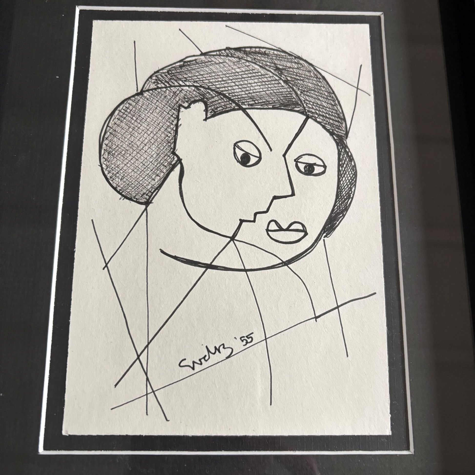 Set of two art works of Siep van den Berg, post - war constructivism, The Netherlands, 1955 - Collectors - Net.Work