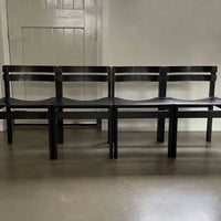 Set von Lattenstühlen im Vintage-Design