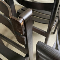 Set von Lattenstühlen im Vintage-Design