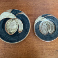 Set aus Steinguttellern von Noomi Backhausen für Soholm Stentoj in Bornholm, Dänemark