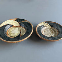 Set aus Steinguttellern von Noomi Backhausen für Soholm Stentoj in Bornholm, Dänemark