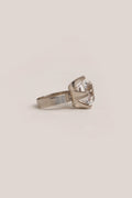 Silver Ring with Rock Crystal – Design by Elis Kauppi, Finland, 1975 - Collectors - Net.Work