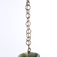 Spage Age Pendelleuchte Kaiser Leuchten mit Muranoglas.