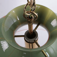 Spage Age Pendelleuchte Kaiser Leuchten mit Muranoglas.