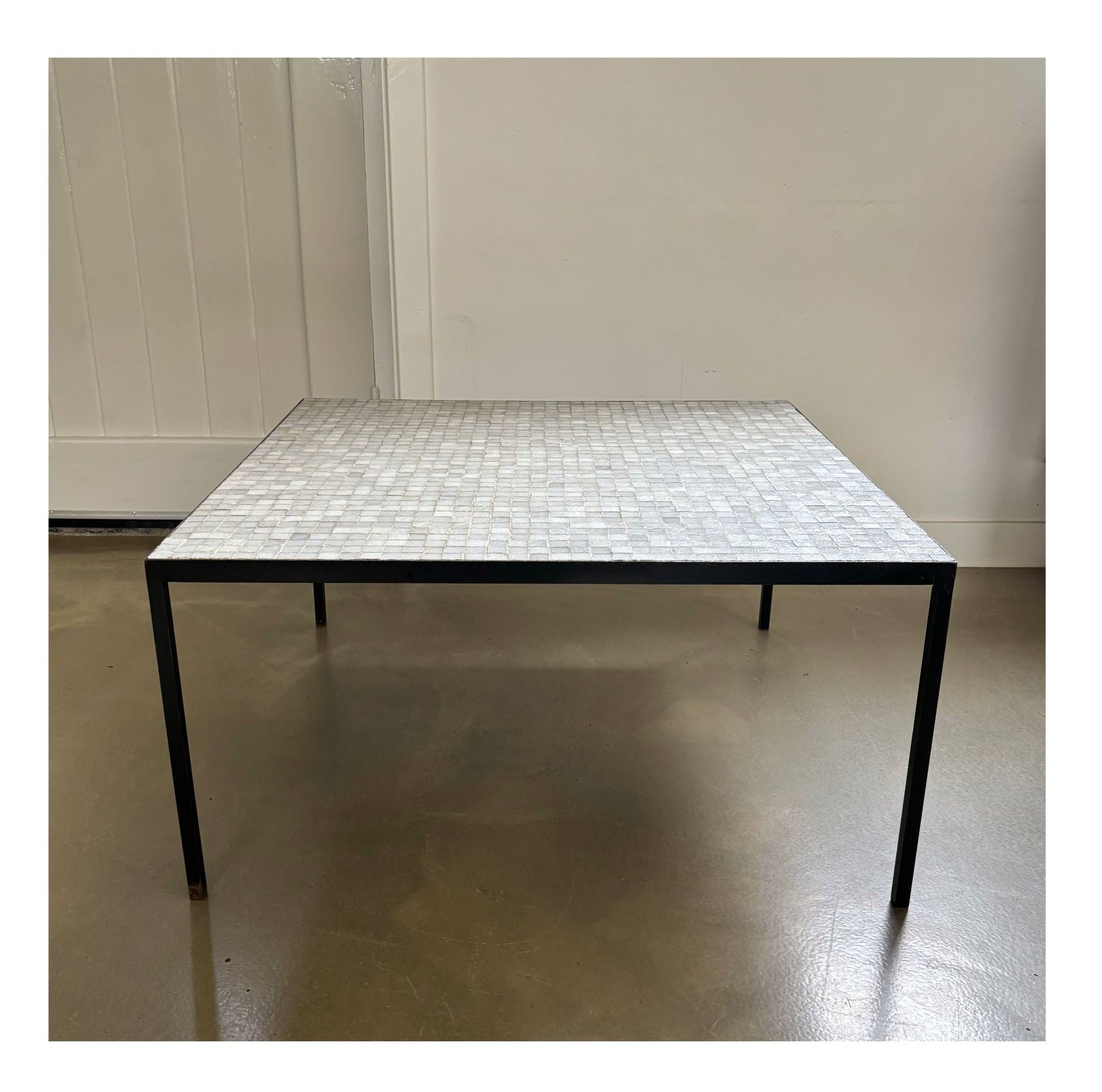 Square mosaic coffee table, design Floris H. Fiedeldij for Artimeta, The Netherlands, 1950s - Collectors - Net.Work