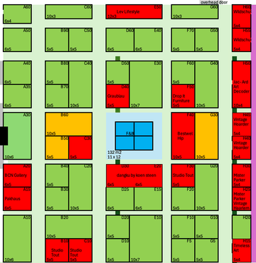 Stand only - Reservation Fee - Maastricht floorplan) - Collectors - Net.Work