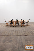Stokke Dining Set with Large Table and 8 Chairs by Peter Opsvik - Collectors - Net.Work