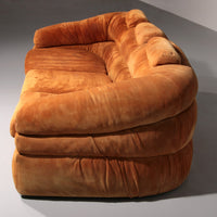 Straccio 3-Sitzer-Sofa von De Pass, D'Urbino, Lomazzi für Zanotta, Italien 1970er Jahre