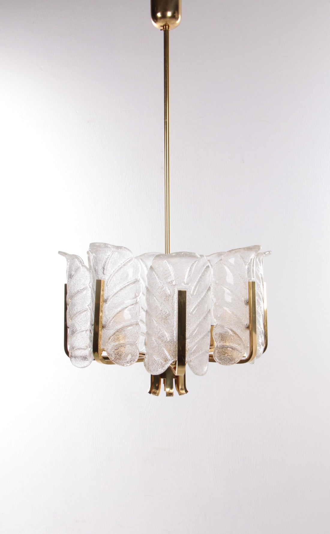 Stunning Carl Fagerlund Acanthus Orrefors Chandelier - Collectors - Net.Work