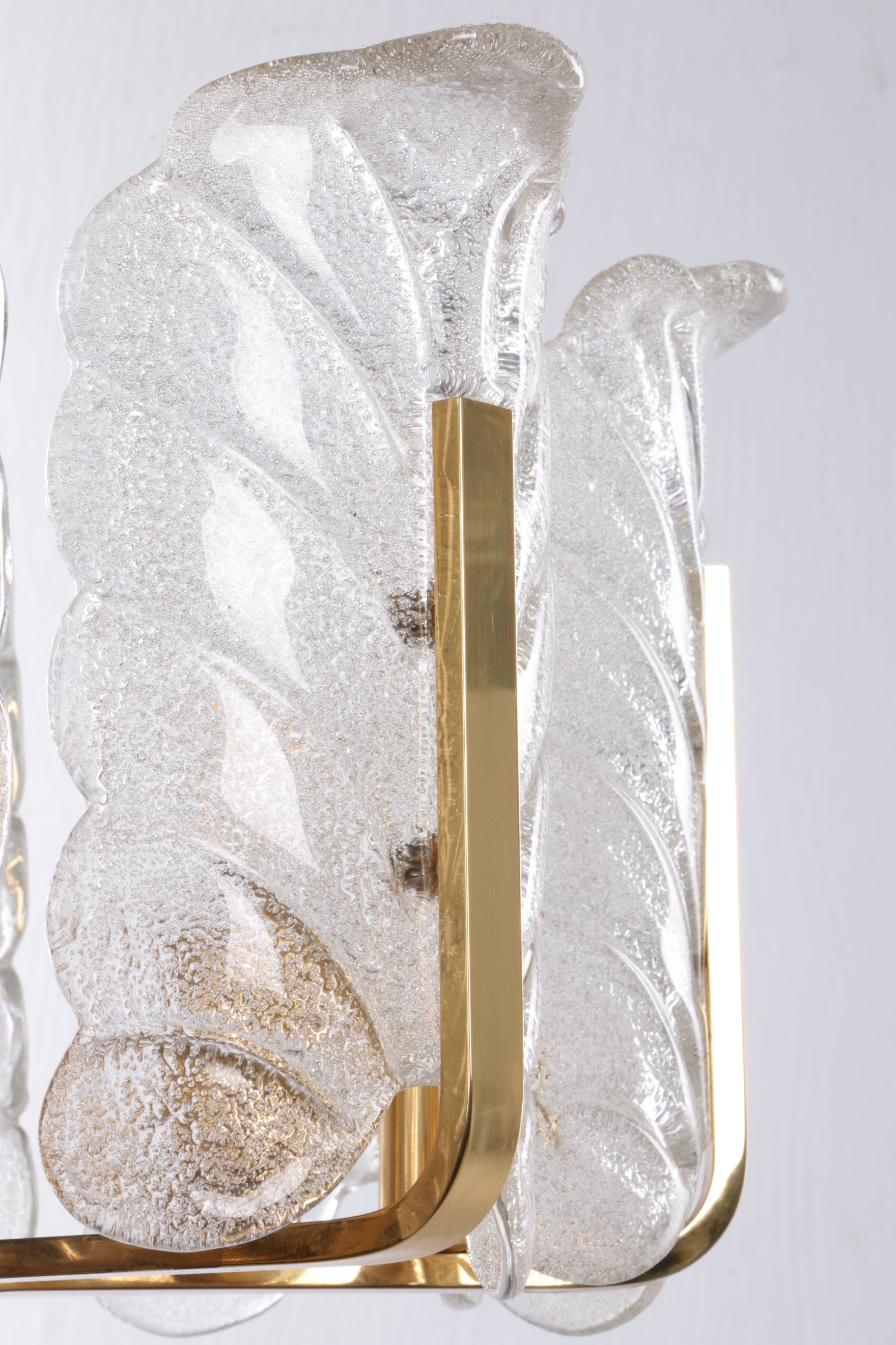 Stunning Carl Fagerlund Acanthus Orrefors Chandelier - Collectors - Net.Work