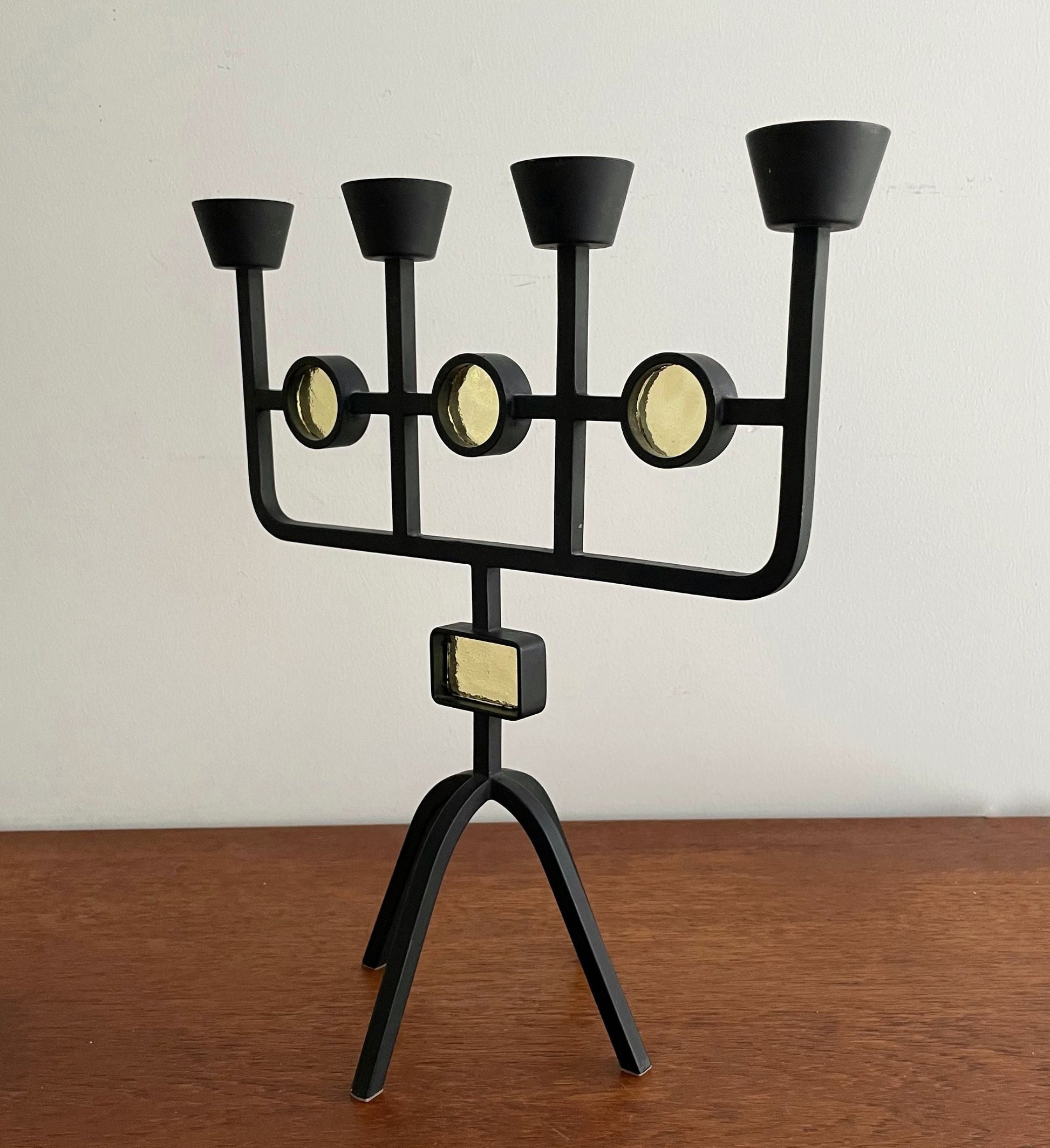 Swedish design candle holder, Erik Höglund & Gunnar Ander, 1960s - COLLECTORS RDAM