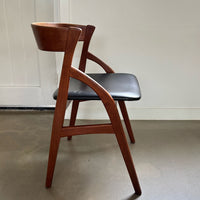 Teak-Esszimmerstuhl, Dyrlund a/s Smith Furniture, Dänemark, 1960er Jahre