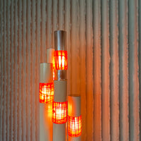 “Vanessa” floorlamp by Angelo Brotto for Esperia