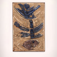 Sehr seltene und große Mauersteinplatte aus Tue Poulsen, 1970