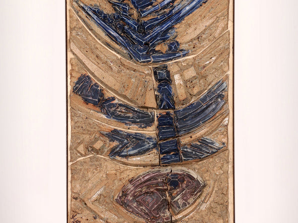 Sehr seltene und große Mauersteinplatte aus Tue Poulsen, 1970