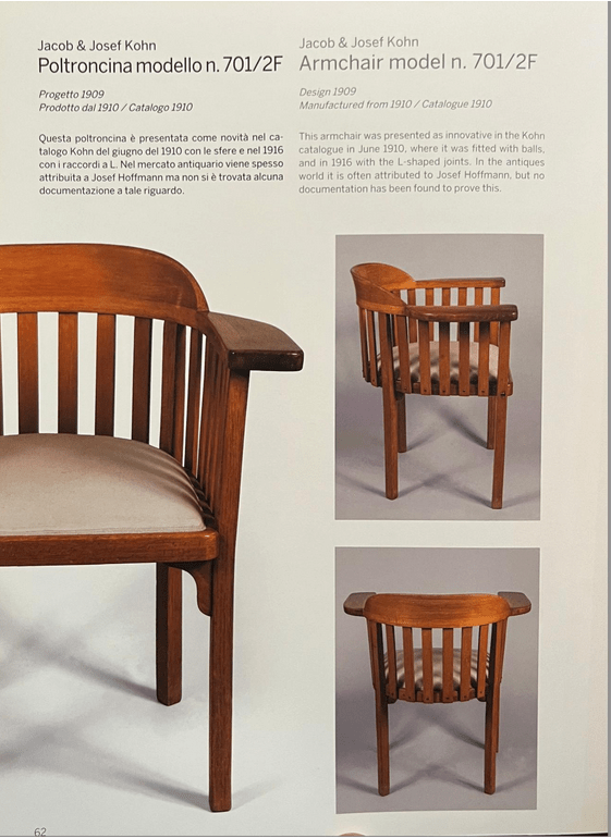 Very rare Elephant Desk Chair by Josef Hoffmann for J&J Kohn - Collectors - Net.Work