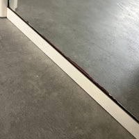 Vintage 1970s Illuminated Mirror with Built-In Socket
