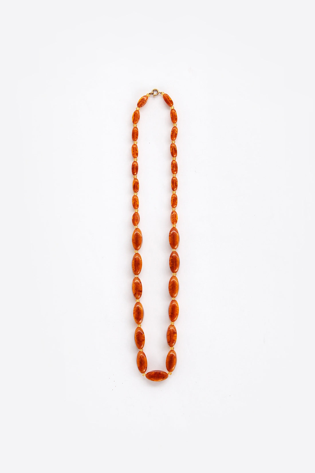 Vintage Amber Necklace - Unique Patina, 1960 - Collectors - Net.Work