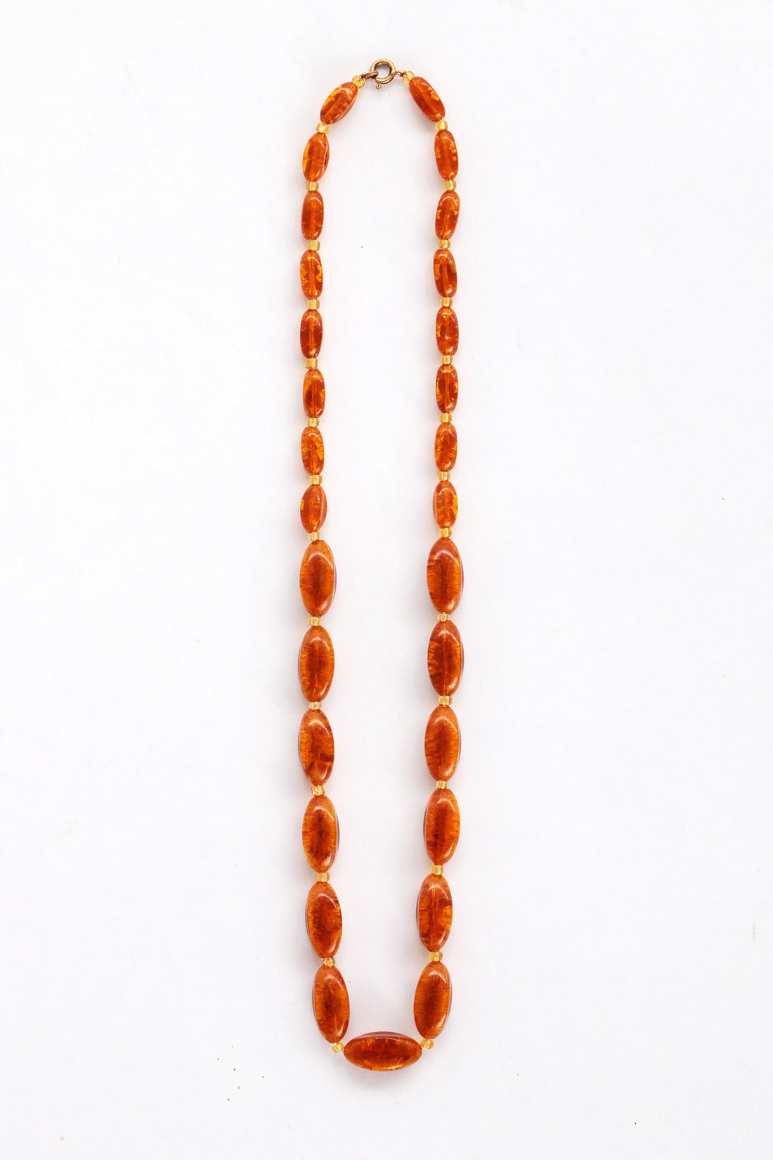 Vintage Amber Necklace - Unique Patina, 1960 - Collectors - Net.Work