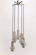 Vintage Cascade Chandelier with 5 Lights, Hollywood Regency Design - Collectors - Net.Work