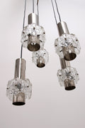 Vintage Cascade Chandelier with 5 Lights, Hollywood Regency Design - Collectors - Net.Work