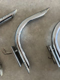 Vintage Chrome Wall Lights – 4 available - Collectors - Net.Work