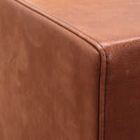 Vintage Cognac Ledersofa Budapest von Paola Navone für Baxter