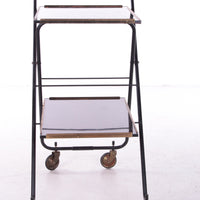 Vintage Franse Serveerwagen, jaren 60