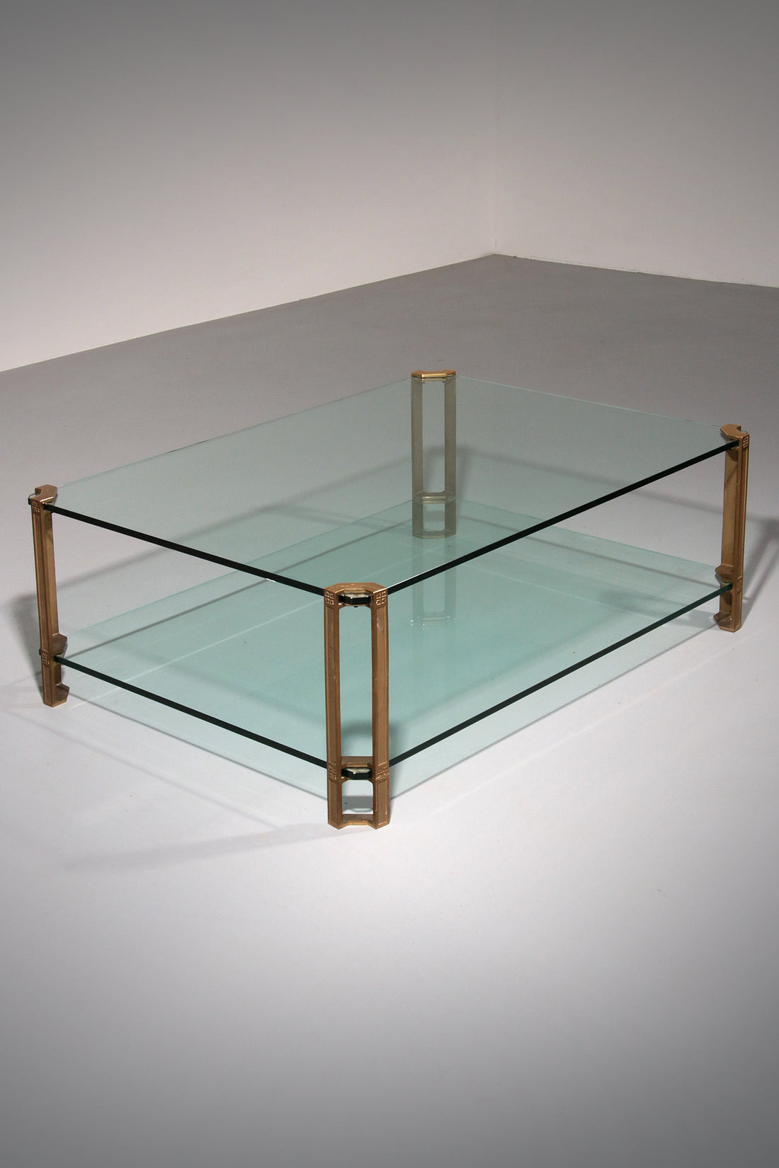 Vintage Glass Coffee Table by Peter Ghyczy, Model T24 (120x70x45) - Collectors - Net.Work