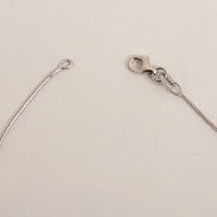 Vintage Hans Hanssen ketting Zilver, 14k goud met diamant