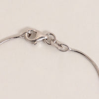Vintage Hans Hanssen ketting Zilver, 14k goud met diamant