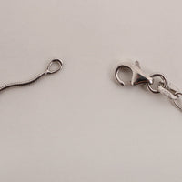 Vintage Hans Hanssen ketting Zilver, 14k goud met diamant