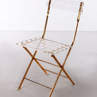 Vintage Hollywood Regency Plexiglas-Esszimmerstuhl aus den 70er Jahren