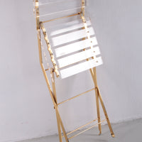 Vintage Hollywood Regency Plexiglas-Esszimmerstuhl aus den 70er Jahren