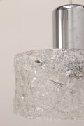 Vintage Ice Glass Pendant Lamp by Egon Hillebrand, 1960s Germany - Collectors - Net.Work