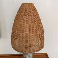 Vintage italienische Tisch- oder Schreibtischlampe, Sockel aus massivem Alabaster