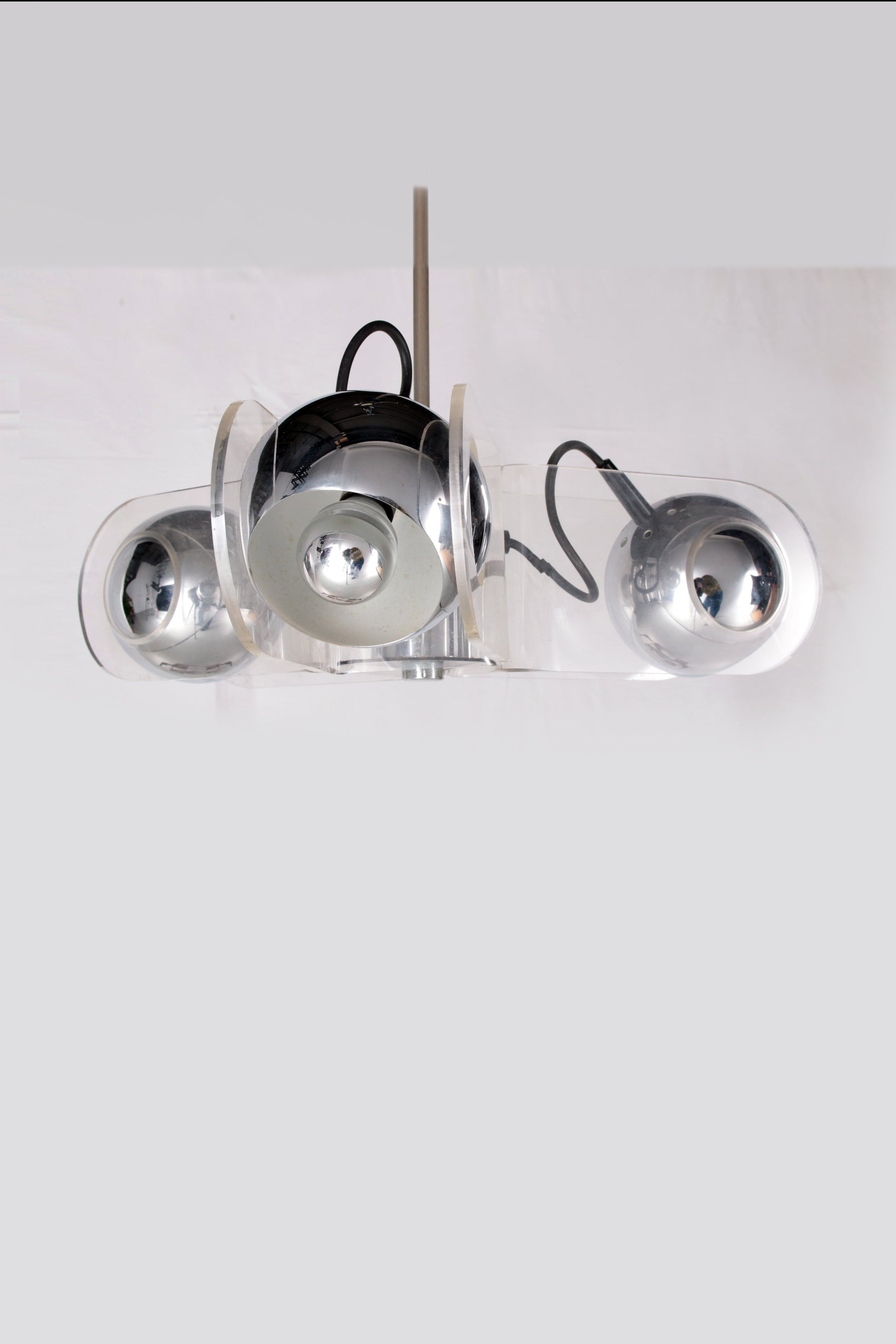 Vintage Pendant Lamp by Insta Elektro Germany, 1960s – Space Age Design - Collectors - Net.Work