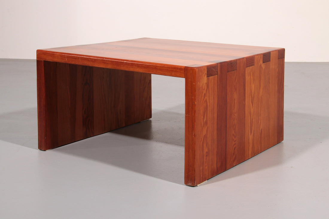Vintage Pine Coffee Table style from ate van apeldoorn 1970 - Collectors - Net.Work