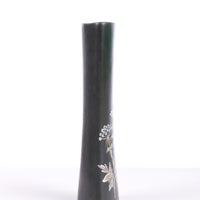 Vintage Ravnild Ceramic Vase With Bamboo Handle | Mid century, Denmark