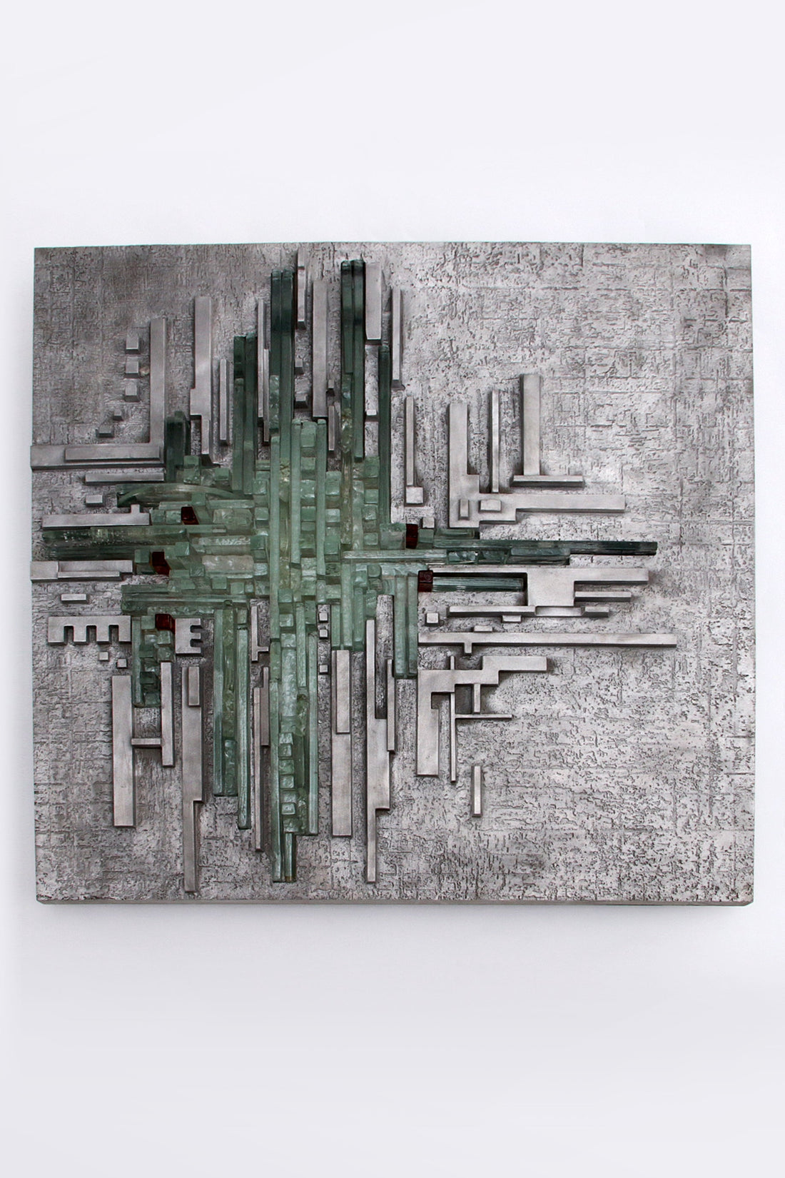 Vintage “Rottura Spaziale” Murano Glass Wall Lamp by Akikaze for Poliarte - Collectors - Net.Work
