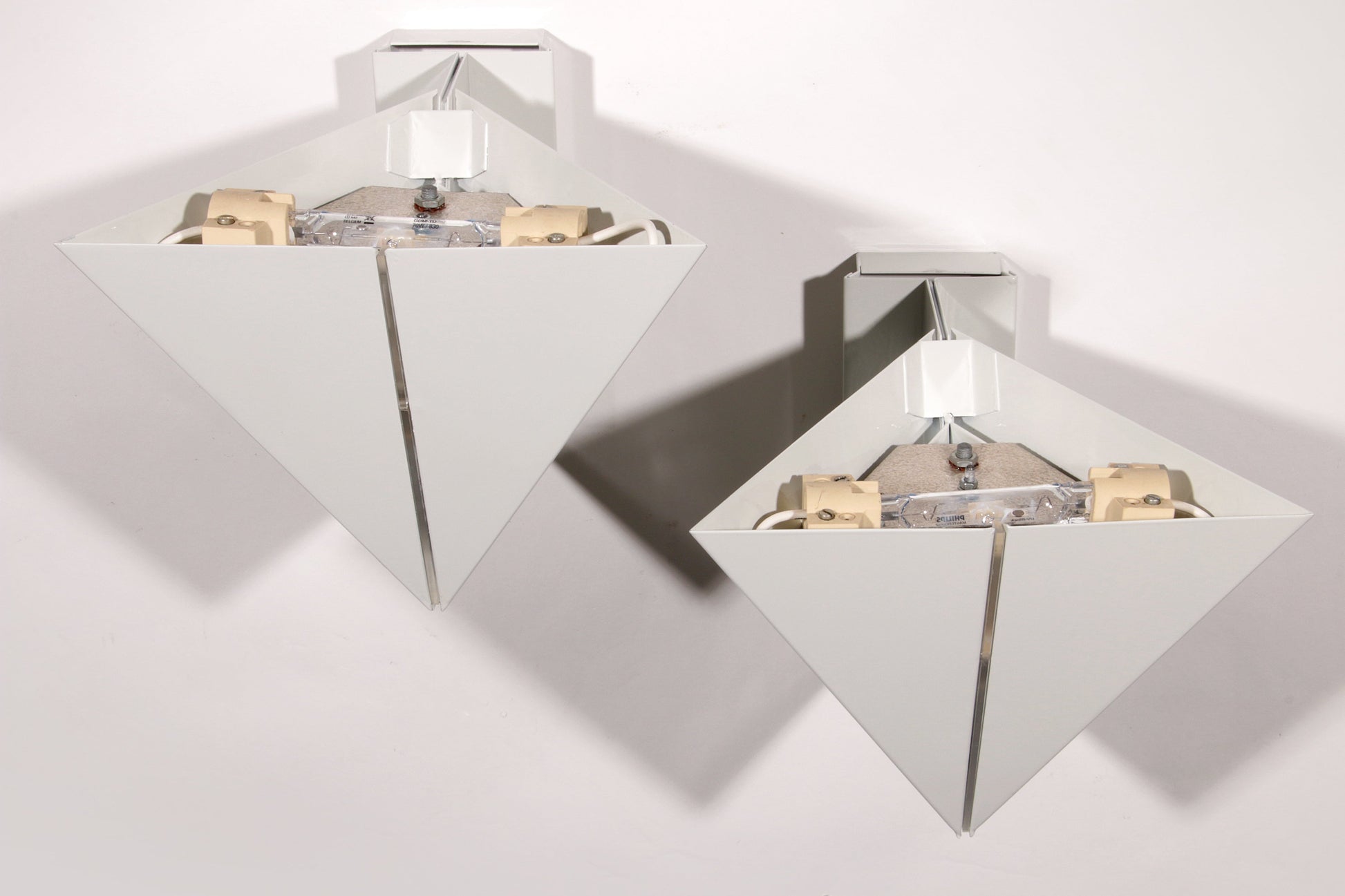 Wall lamps by Mart van Schijndel model Shofloat 1970 - Collectors - Net.Work